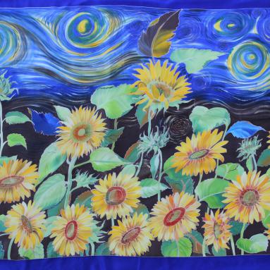 Inspiré des tournesols de Van Gogh