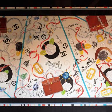 Commande particulière : semis de logos Haute Couture pour fashionista